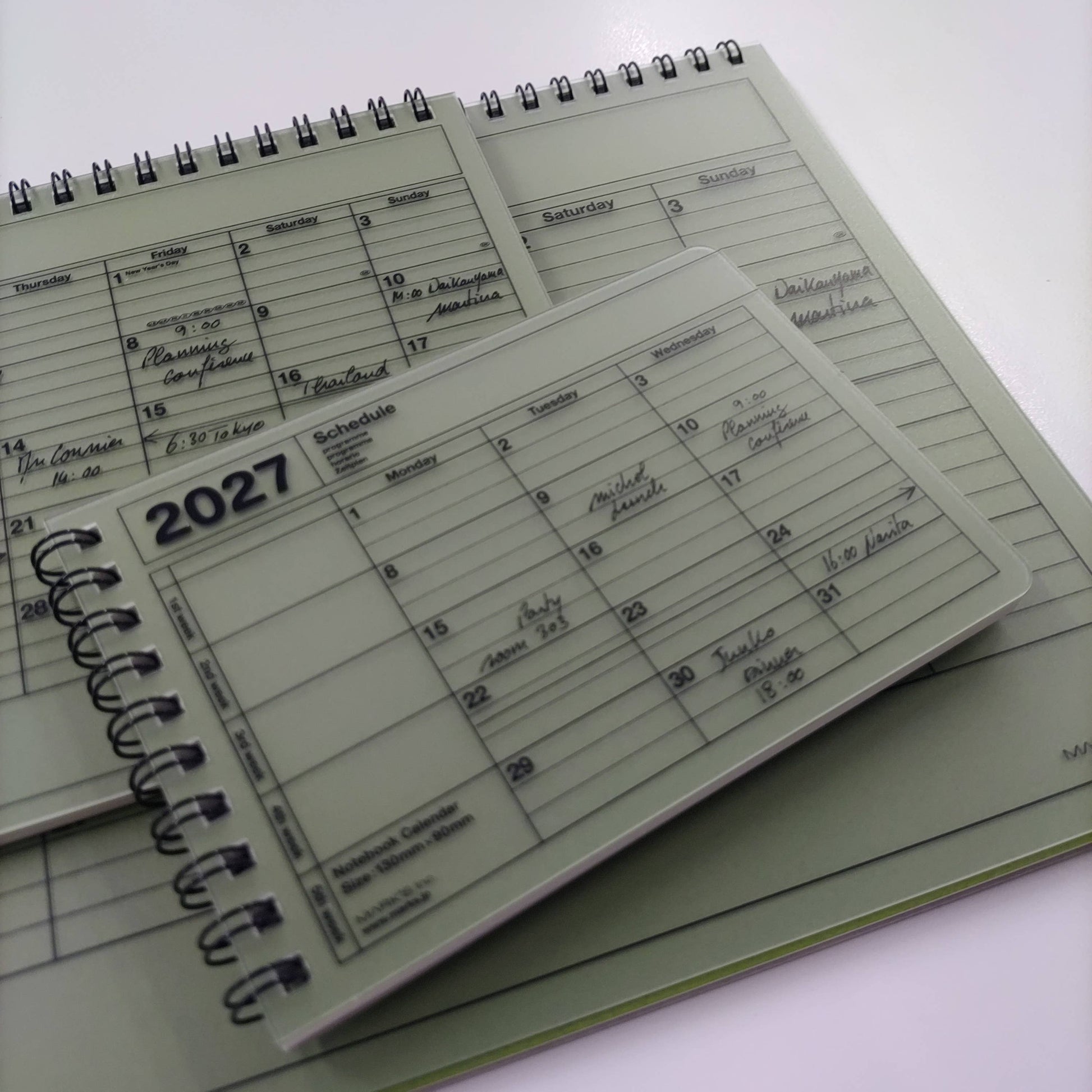 MARK'S Inc. Notebook Calendar 2027 – Monthly Planner with Notes (B6 / S)