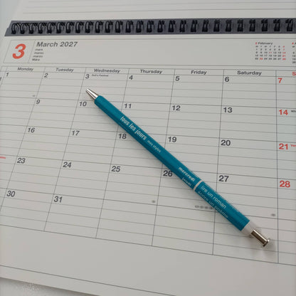 MARK'S Inc. Notebook Calendar 2027 – Monthly Planner with Notes (B6 / S)