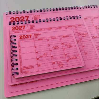 MARK'S Inc. Notebook Calendar 2027 – Monthly Planner with Notes (B6 / S)
