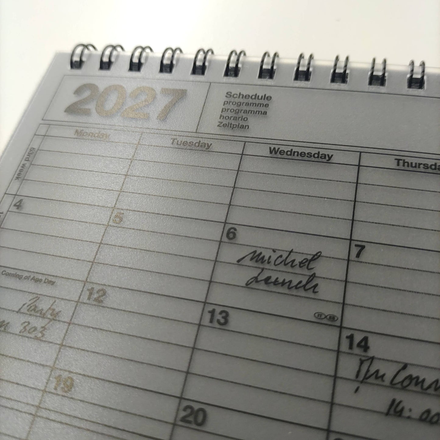 MARK'S Inc. Notebook Calendar 2027 – Monthly Planner with Notes (B6 / S)