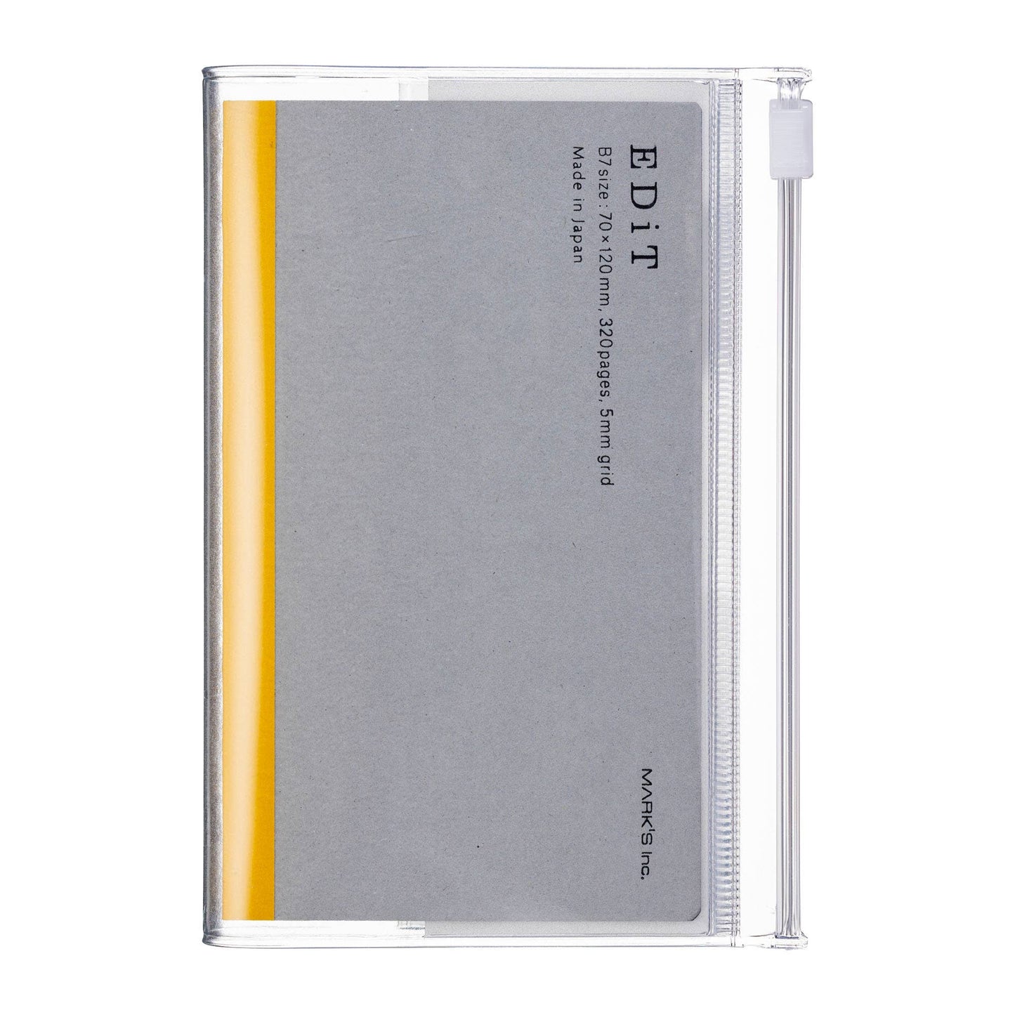 MARK'S Inc. Notebooks & Notepads Clear Grid Notebook B7 with Cover / EDiT