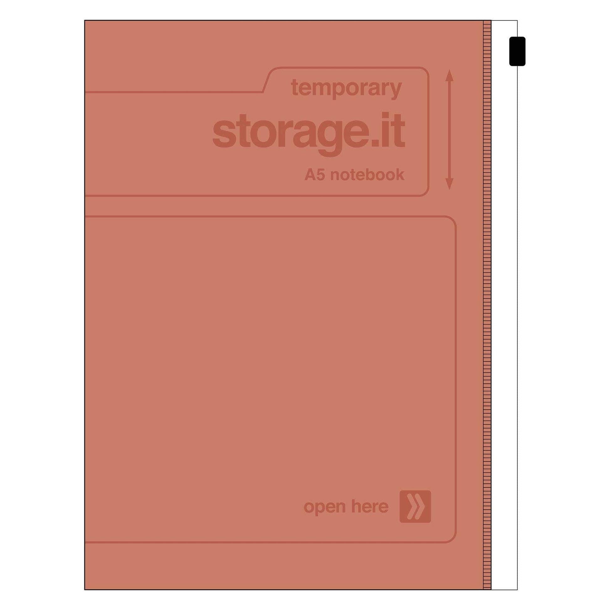 MARK'S Inc. Notebooks & Notepads Eco-friendly refillable Notebook A5 / STORAGE.it