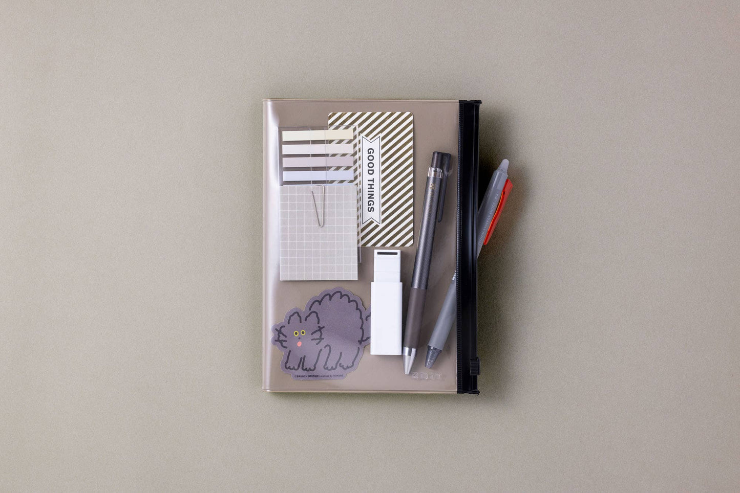 MARK'S Inc. Notebooks & Notepads Grid Notebook B7 with Cover / EDiT