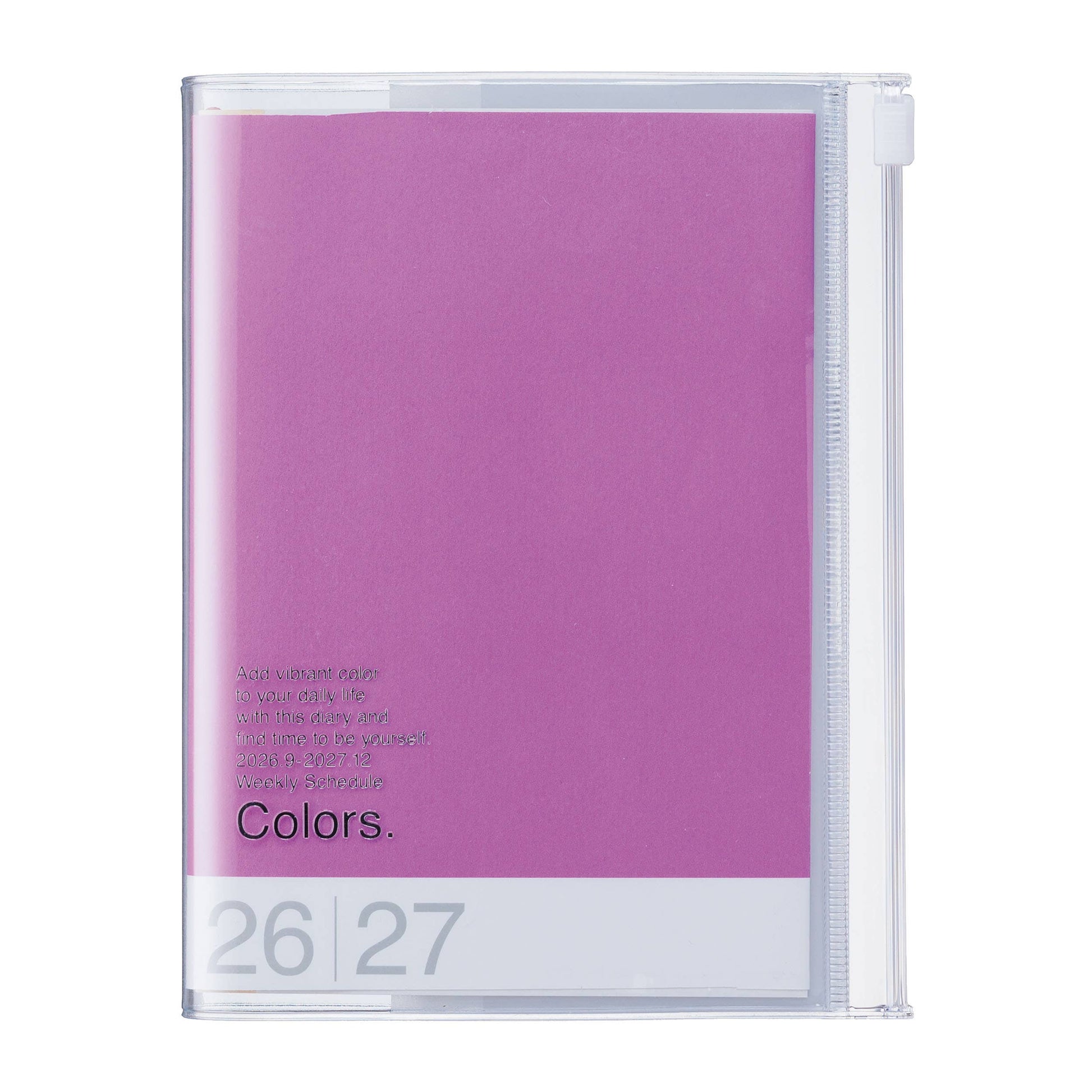 MARK'S Inc. Patterns Fish Weekly Vertical Planner 2027 – Premium Paper (A6)