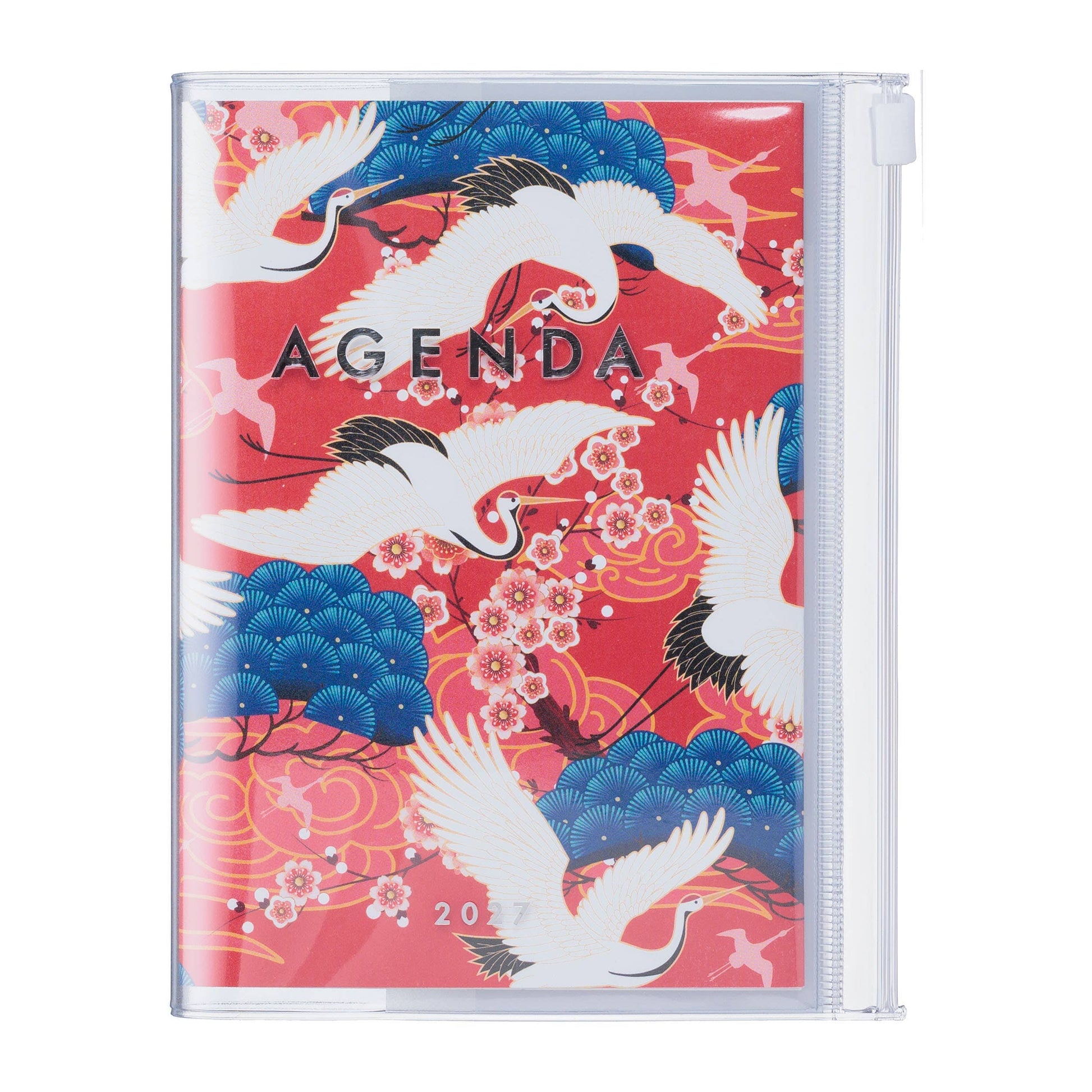 MARK'S Inc. Patterns Fish Weekly Vertical Planner 2027 – Premium Paper (A6)