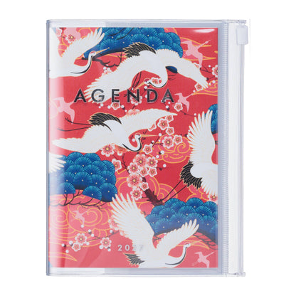 MARK'S Inc. Patterns Fish Weekly Vertical Planner 2027 – Premium Paper (A6)