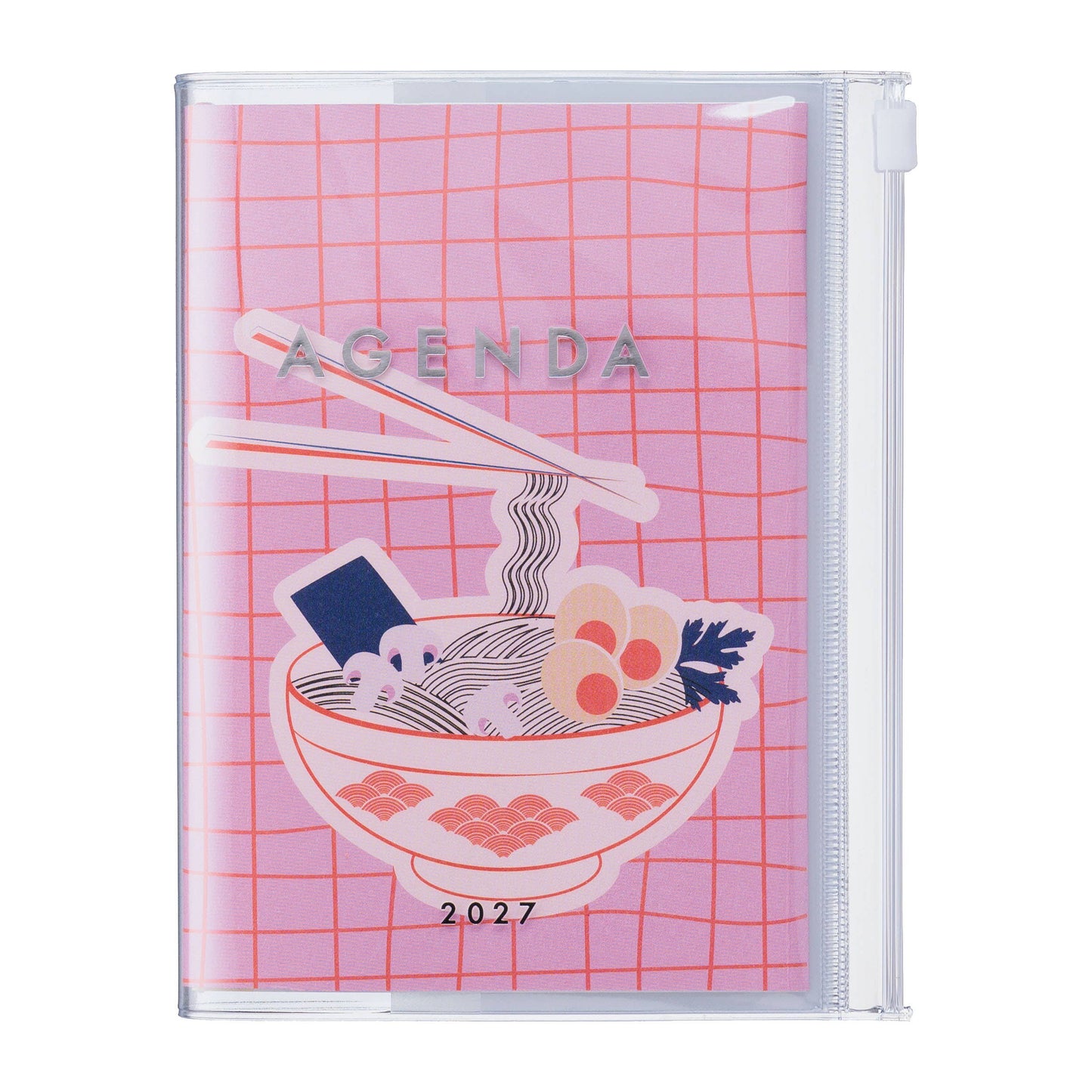 MARK'S Inc. Patterns Fish Weekly Vertical Planner 2027 – Premium Paper (A6)