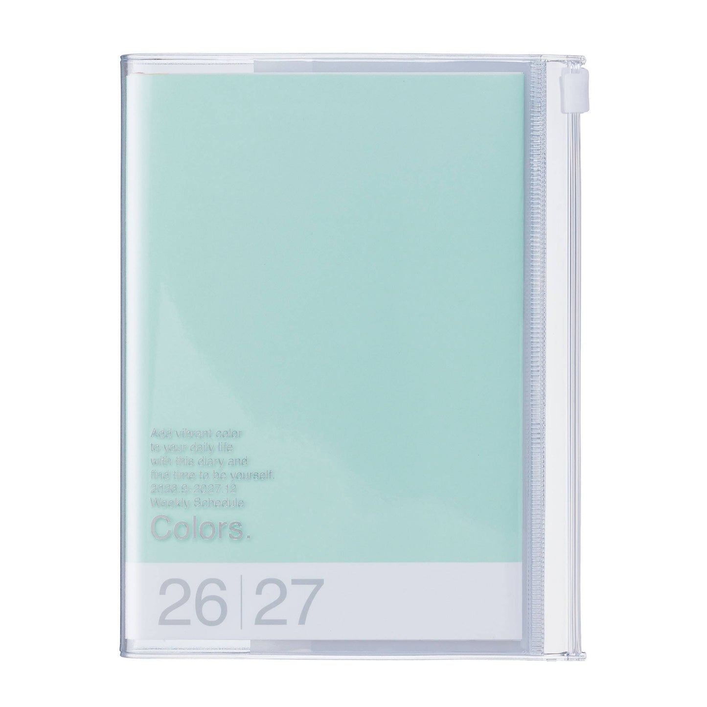 MARK'S Inc. Patterns Fish Weekly Vertical Planner 2027 – Premium Paper (A6)
