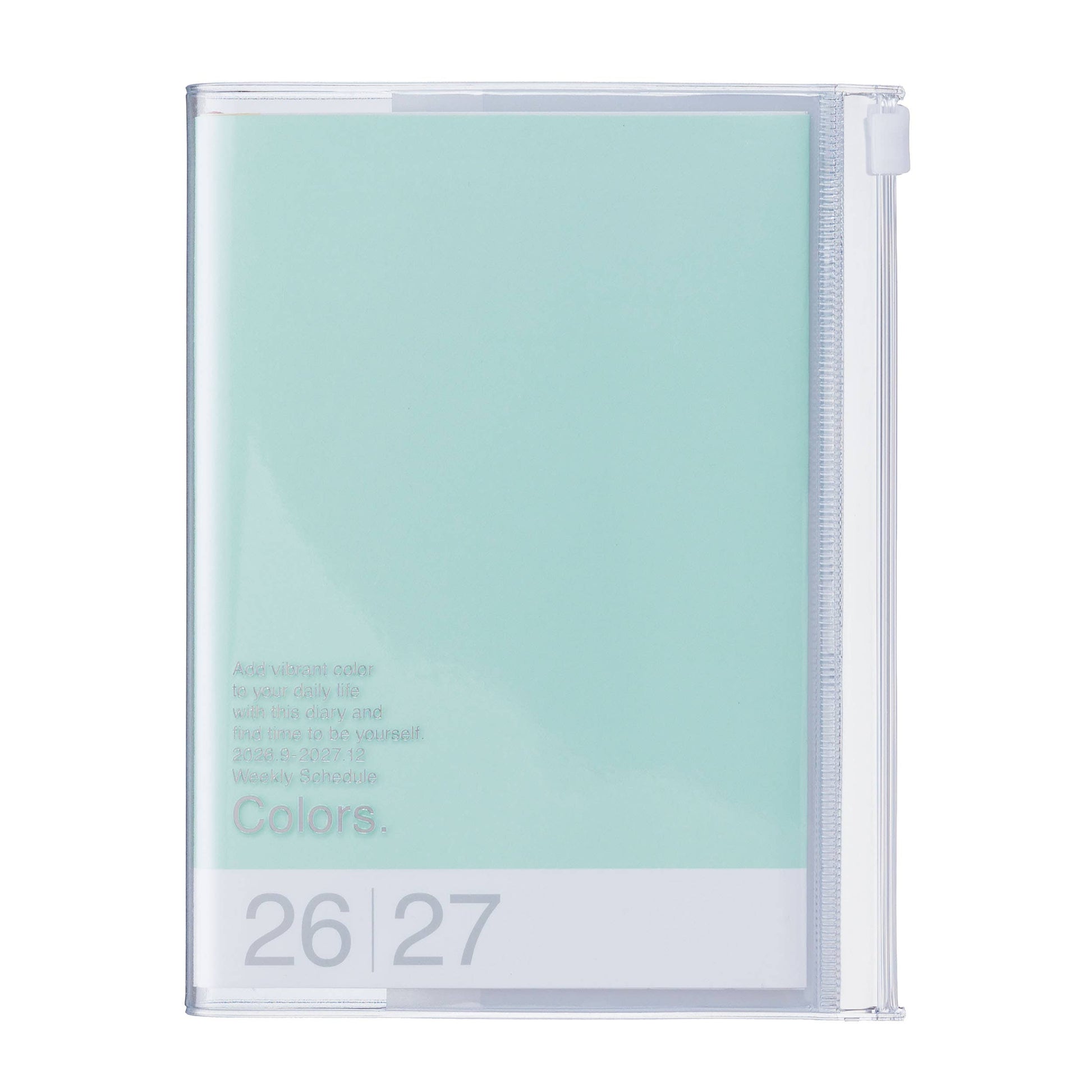 MARK'S Inc. Patterns Fish Weekly Vertical Planner 2027 – Premium Paper (A6)