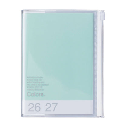 MARK'S Inc. Patterns Fish Weekly Vertical Planner 2027 – Premium Paper (A6)