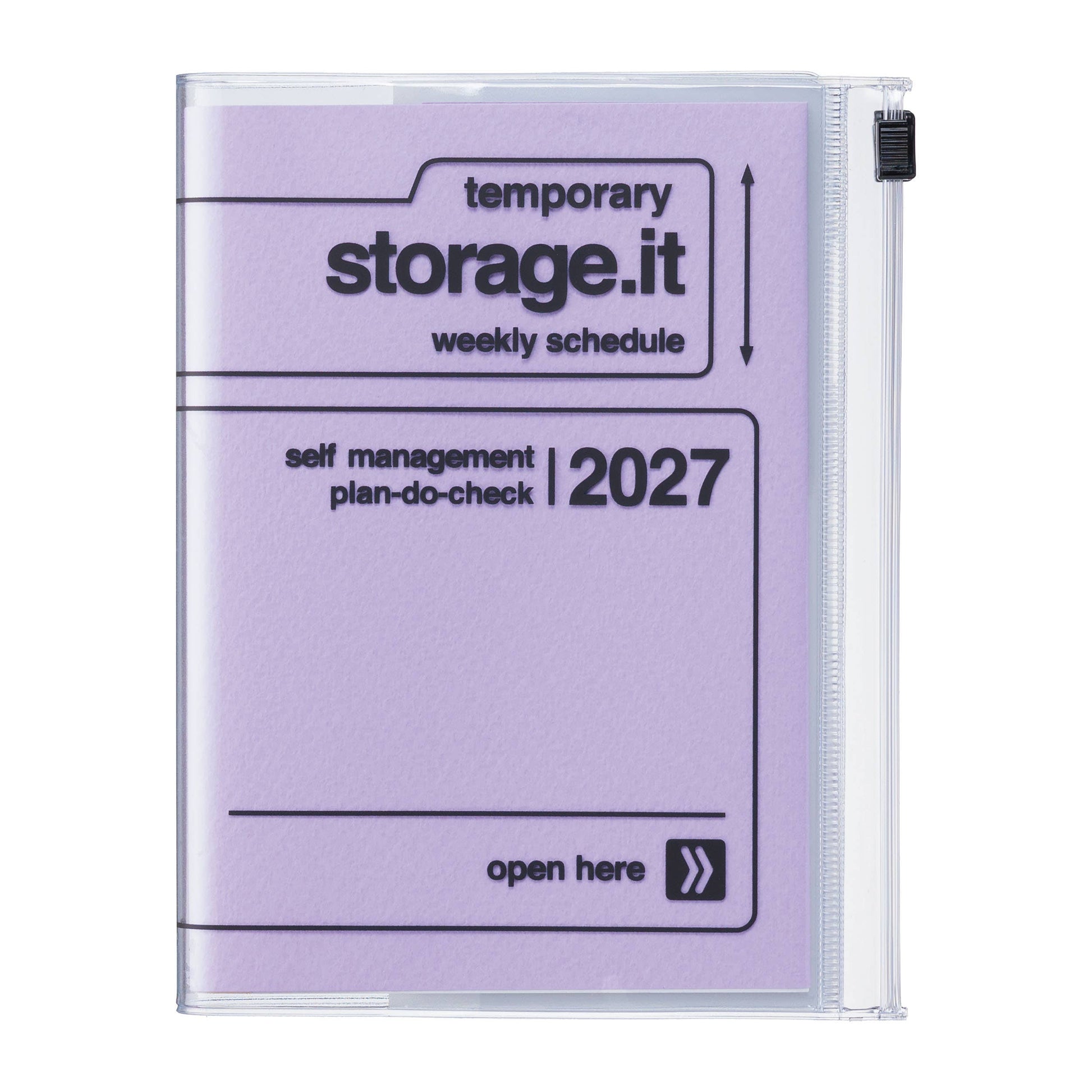 MARK'S Inc. Patterns Fish Weekly Vertical Planner 2027 – Premium Paper (A6)