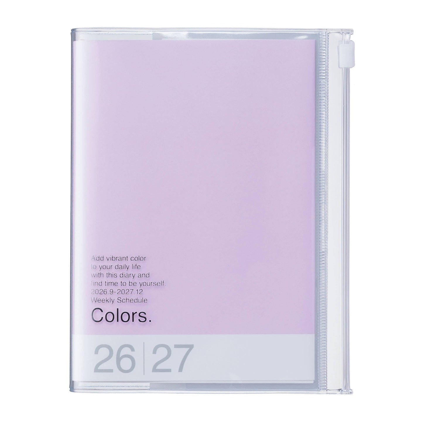 MARK'S Inc. Patterns Fish Weekly Vertical Planner 2027 – Premium Paper (A6)