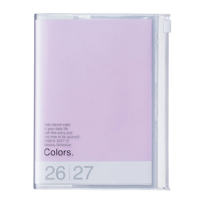 MARK'S Inc. Patterns Fish Weekly Vertical Planner 2027 – Premium Paper (A6)