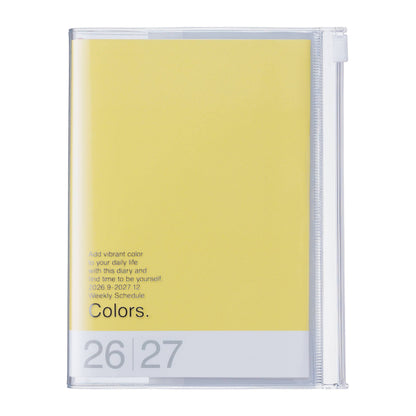 MARK'S Inc. Patterns Fish Weekly Vertical Planner 2027 – Premium Paper (A6)