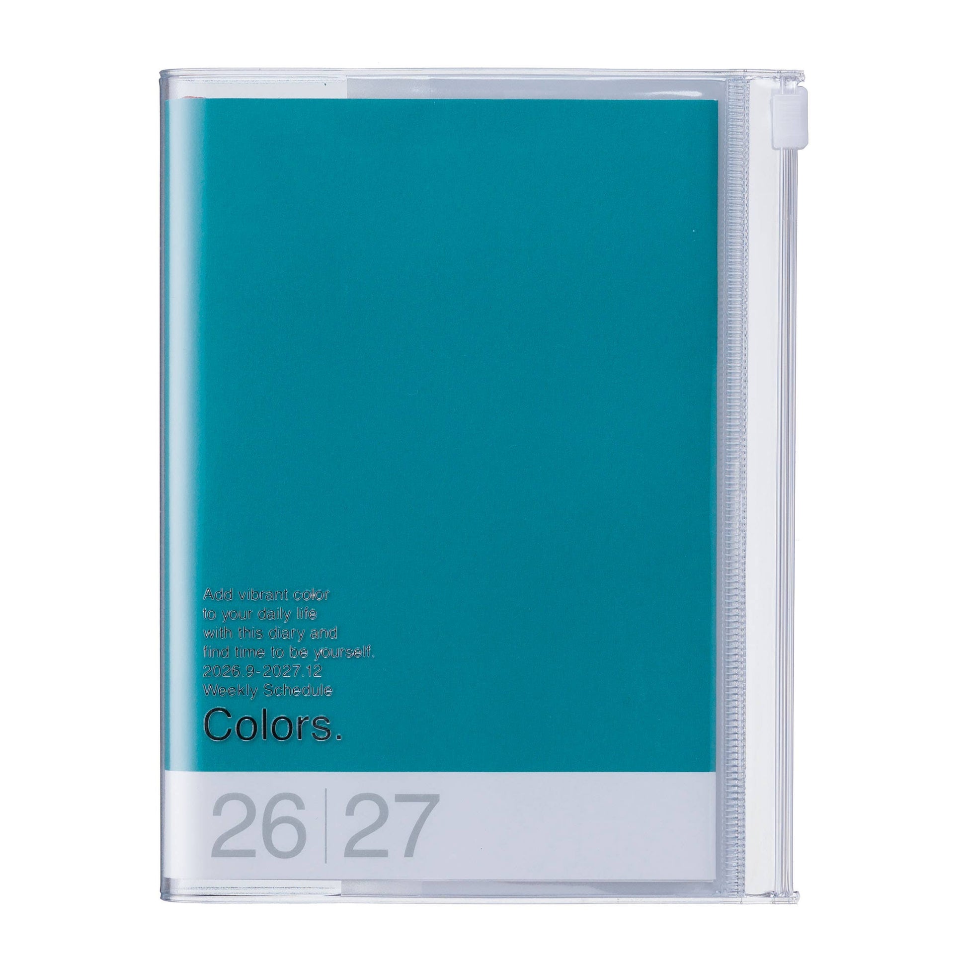 MARK'S Inc. Patterns Fish Weekly Vertical Planner 2027 – Premium Paper (A6)
