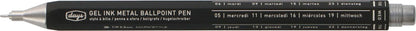 MARK'S Inc. Pens Black Gel Metal Ballpoint Pen - MARK'STYLE