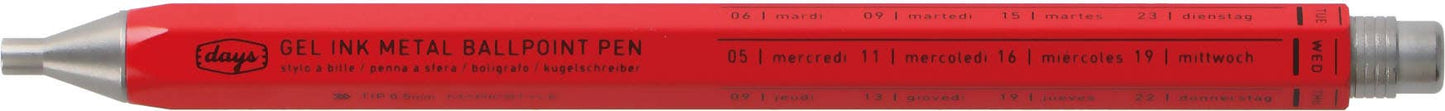 MARK'S Inc. Pens Red Gel Metal Ballpoint Pen - MARK'STYLE
