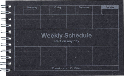 MARK'S Inc. Planners Dayfree Weekly Schedule