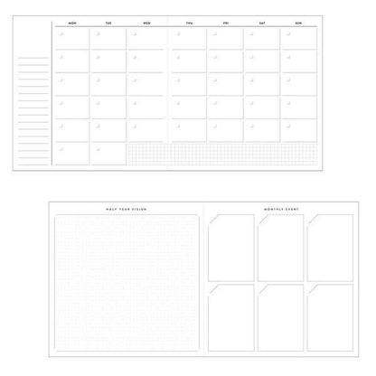MARK'S Inc. Planners Log Diary Day Free Daily