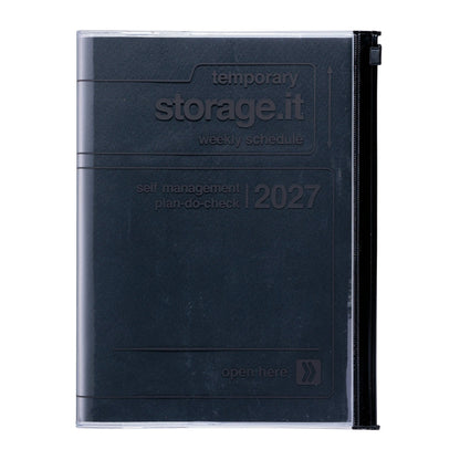 MARK'S Inc. Planners Weekly Vertical Planner 2027 – Premium Paper (A5)