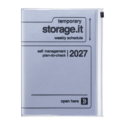 MARK'S Inc. Planners Weekly Vertical Planner 2027 – Premium Paper (A5)