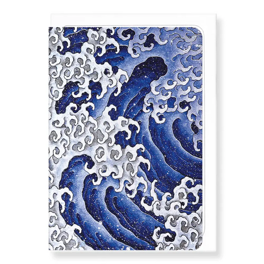 Ezen Trade MASCULINE WAVES: Japanese Greeting Card