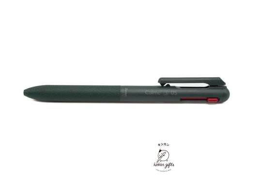 MDS Co.,Ltd. 3 colors / Dark Green / 0.5mm Pentel Calme Multi - 3 Color Pen