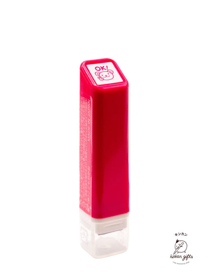 MDS Co.,Ltd. Bear OK! Kodomo No Kao - Mini Self-Inking Stamp