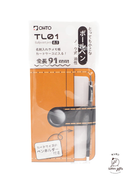 MDS Co.,Ltd. Black - Ballpoint OHTO TL01 - Small Ballpoint Pen/Mechanical Pencil