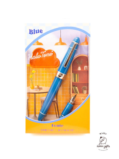 MDS Co.,Ltd. Blue Fountain Pen MONO Fonte - Halutone