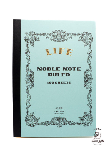 MDS Co.,Ltd. Blue (Horizonally Ruled) LIFE Notebook A5-size