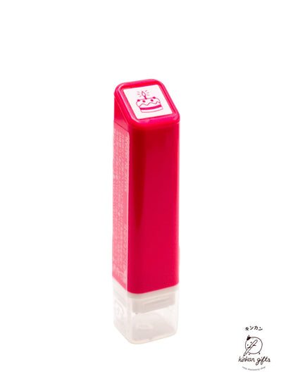 MDS Co.,Ltd. Cake Kodomo No Kao - Mini Self-Inking Stamp