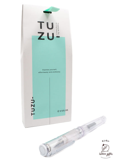 MDS Co.,Ltd. Crystal White SAILOR Fountain Pen TUZU ADJUST - Crystal - Fine Nib