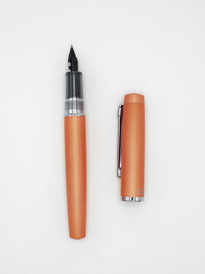 MDS Co.,Ltd. Fountain Pens & Inks Persimmon orange medium size Procyon Platinum Fountain Pen