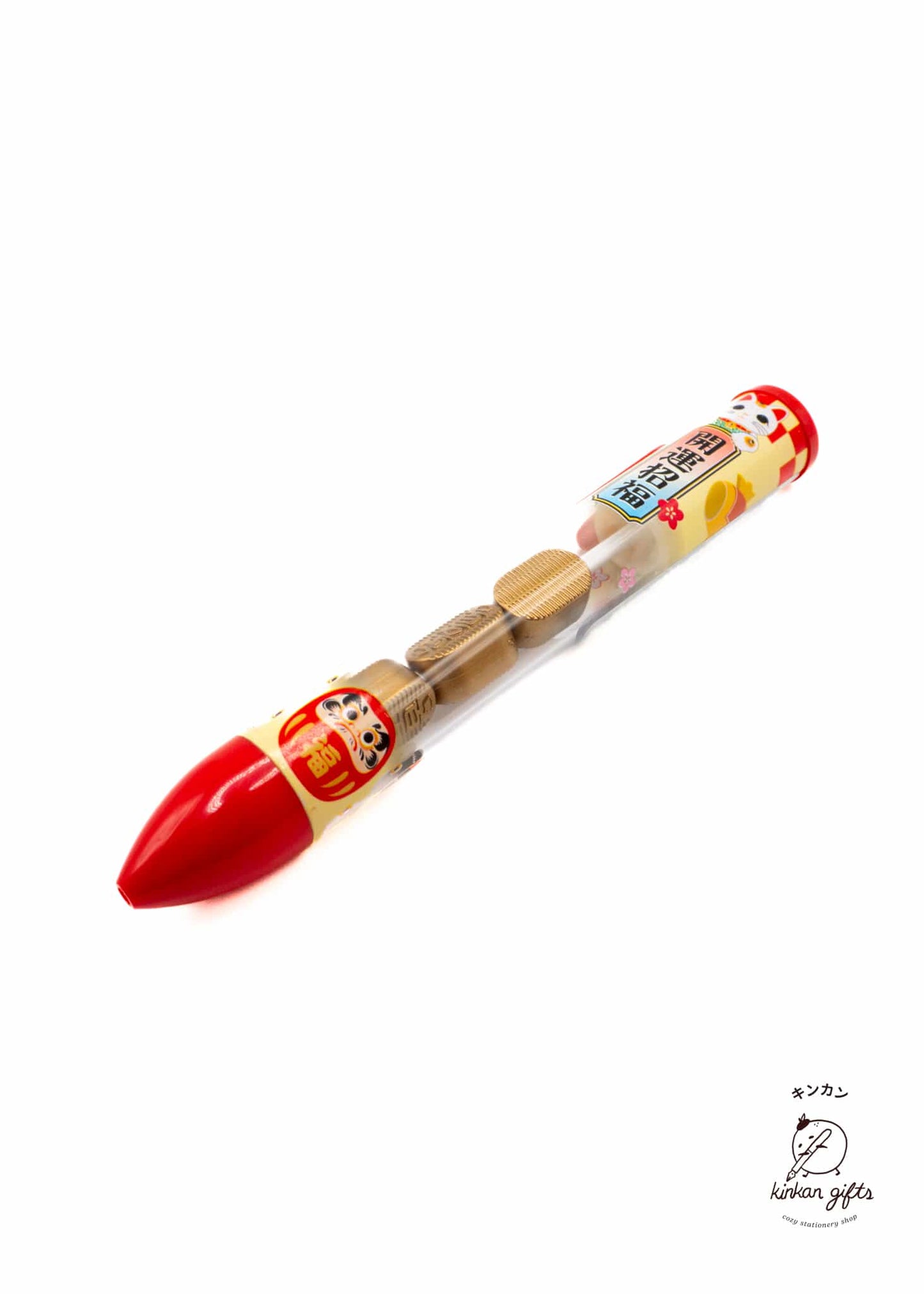 MDS Co.,Ltd. funbox SAXA Sakamoto Ballpoint Pen - Lucky Cat