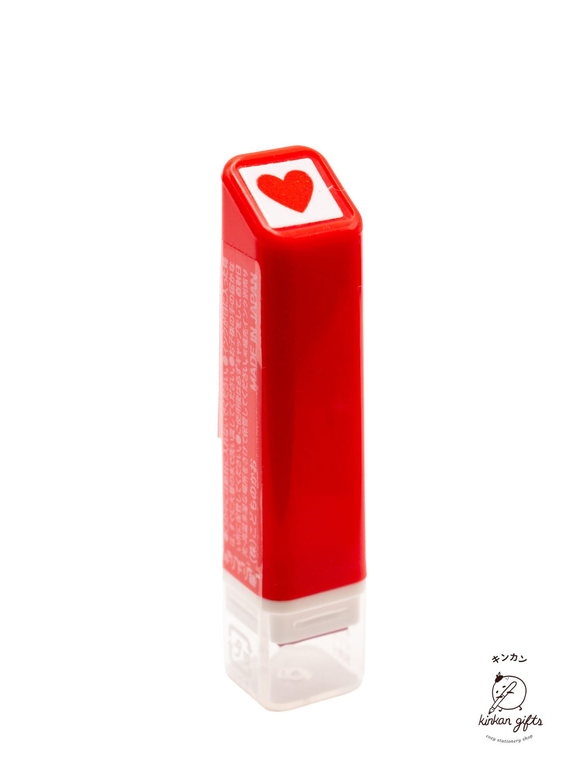 MDS Co.,Ltd. Heart Kodomo No Kao - Mini Self-Inking Stamp