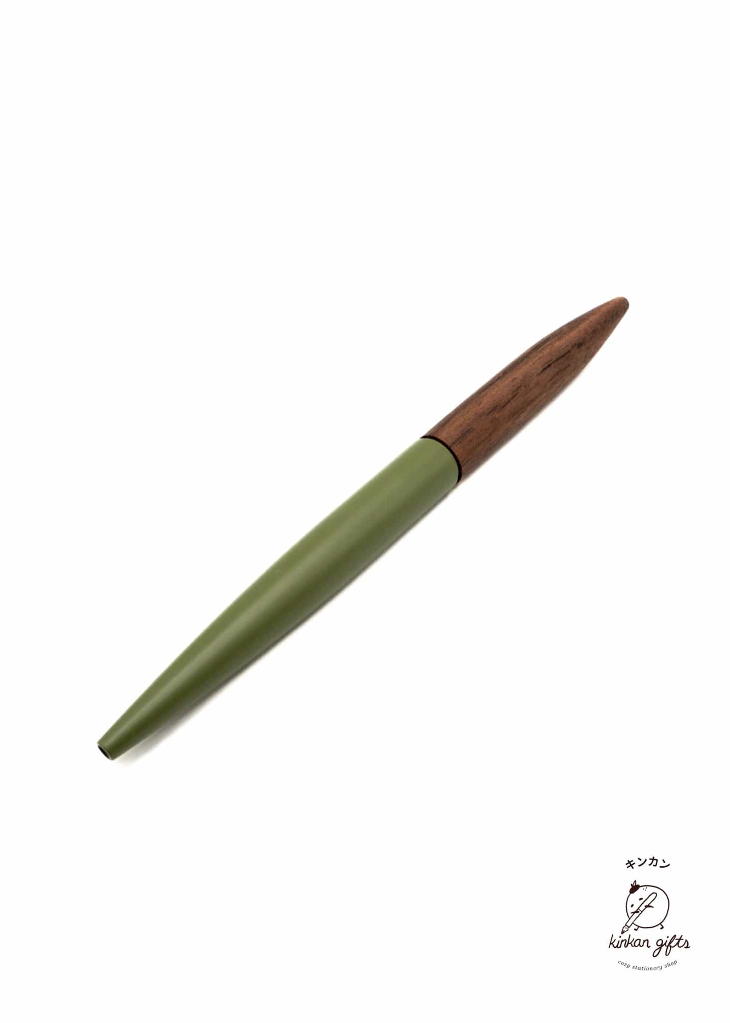 MDS Co.,Ltd. Khaki (Green) inter-act - Easy Flow 1.0mm Ballpoint Pen