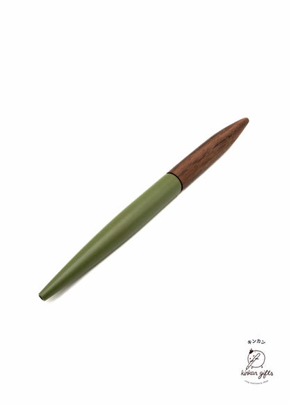 MDS Co.,Ltd. Khaki (Green) inter-act - Easy Flow 1.0mm Ballpoint Pen