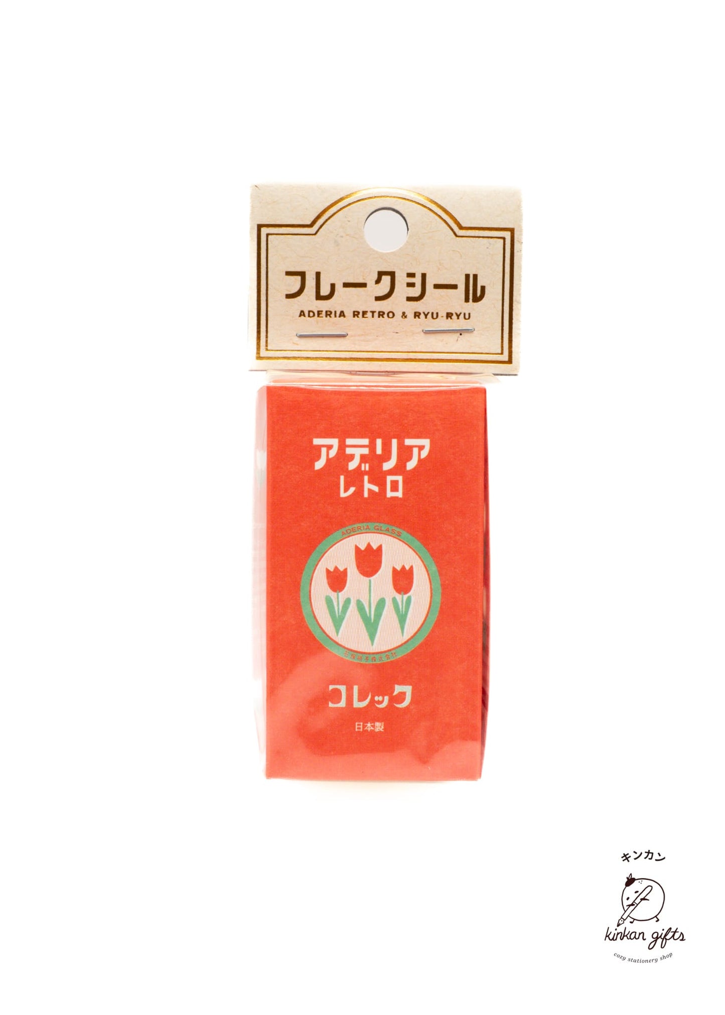 MDS Co.,Ltd. Kolek RYU-RYU Aderia Vintage Sticker Flake Box