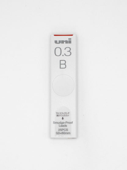 MDS Co.,Ltd. Mechanical Pencils B 0.3mm UniBall Mechanical Pencil Refill Lead
