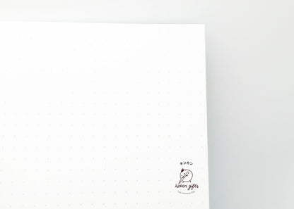 MDS Co.,Ltd. Notebooks & Notepads Tomoe River Softcover Notebook A5 White - Dot Ruled