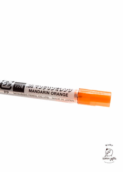 MDS Co.,Ltd. Pen Ink & Refills Mandarin Orange uniball - Style Fit Ballpoint Pen Refill - 0.28mm