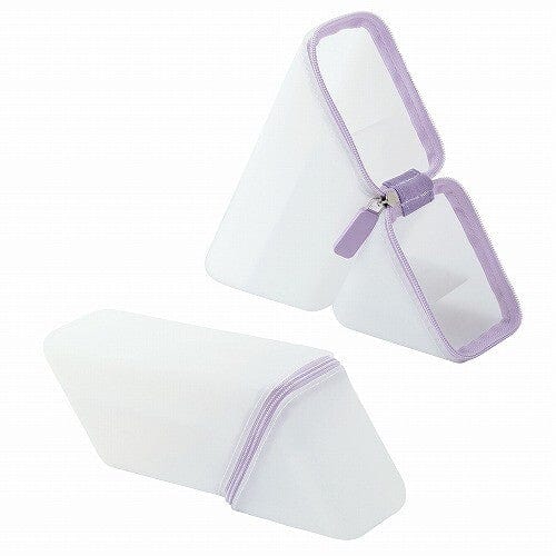 MDS Co.,Ltd. Pen & Pencil Cases Sheer Purple Sonic Kakusta Portable Silicone Pen Stand -Sheer Colors