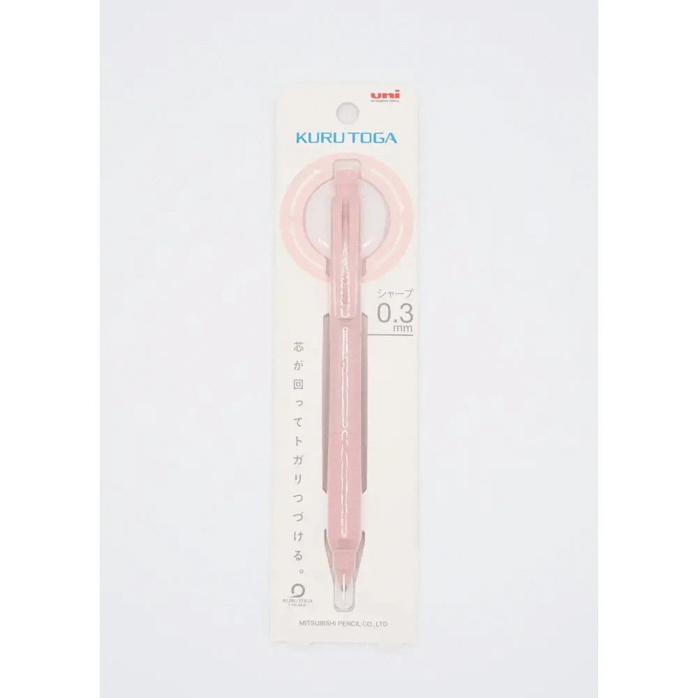 MDS Co.,Ltd. Pencils Kultuga KS Mechanical Sharpie 0.3mm Coral Pink Kuru Toga Mechanical Pencil - 0.3mm