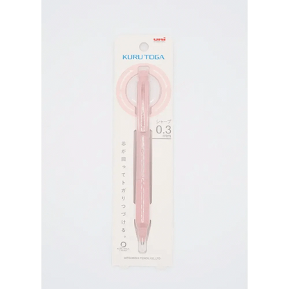 MDS Co.,Ltd. Pencils Kultuga KS Mechanical Sharpie 0.3mm Coral Pink Kuru Toga Mechanical Pencil - 0.3mm