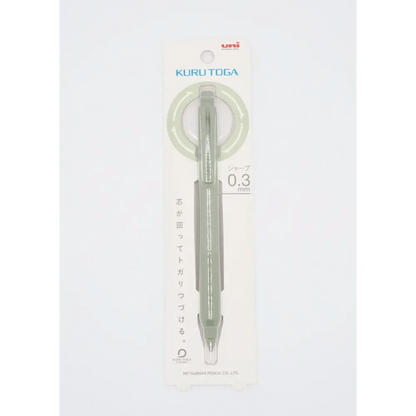 MDS Co.,Ltd. Pencils Kultuga KS Mechanical Sharpie 0.3mm Herb Green Kuru Toga Mechanical Pencil - 0.3mm