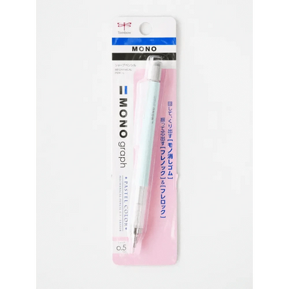 MDS Co.,Ltd. Pencils Monogram mechanical pencil ice blue Tombow Pastel MONO Graph Mechanical Pencil