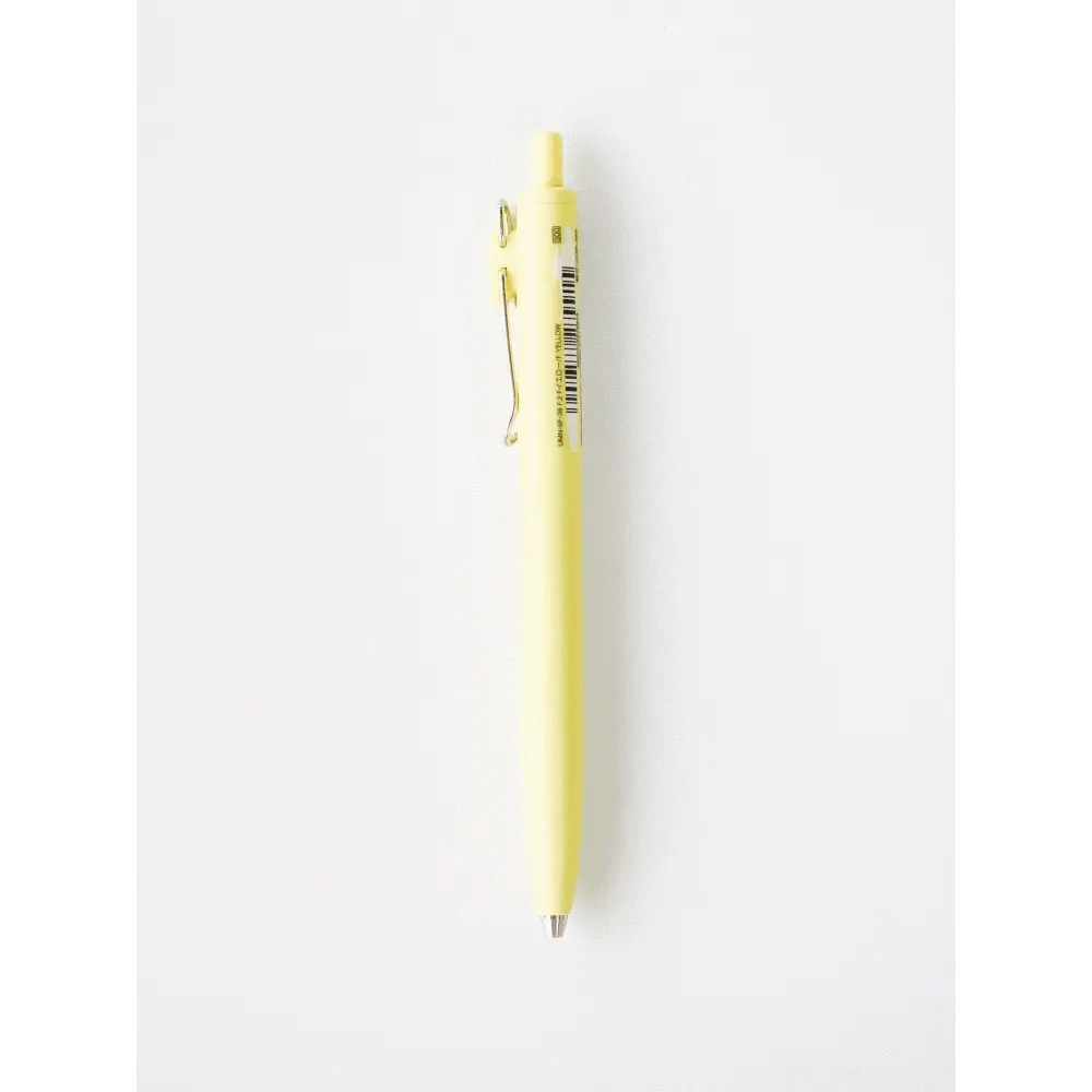MDS Co.,Ltd. Pens 0.38mm Faded Yellow Uni-ball ONE F Ballpoint Pen