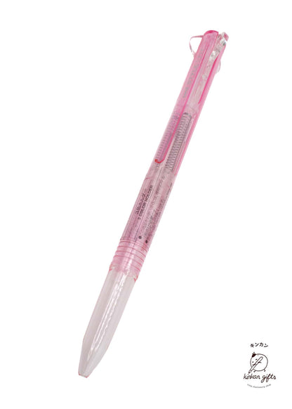 MDS Co.,Ltd. Pens Clear Pink uni Mitsubishi - Pencil Gel Pen Style Fit Meister Body - 3-colors
