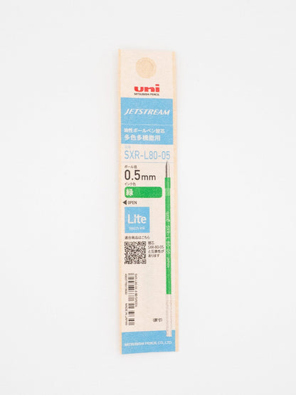 MDS Co.,Ltd. Pens Green Uni Jetstream 4&1 -  Ballpoint Pen Refills - 0.5mm